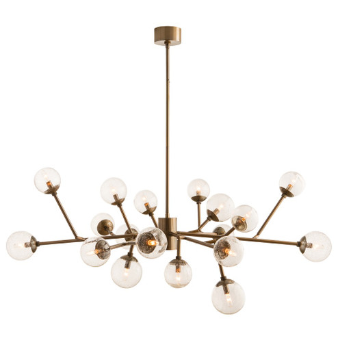 Dallas 18 Light Chandelier in Vintage Brass (314|89966)