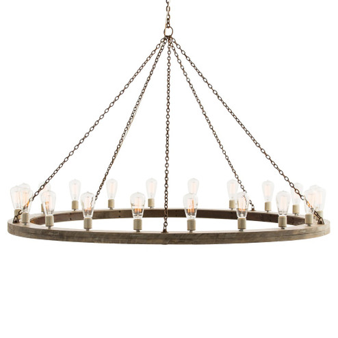 Geoffrey 20 Light Chandelier in Gray (314|84175)