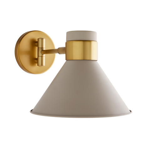 Lane One Light Wall Sconce in Taupe (314|49204)
