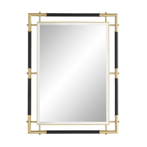 Atlanta Mirror in Brushed Brass (314|4722)