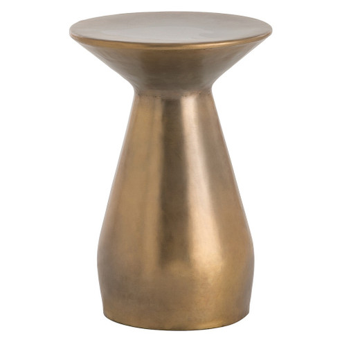 Haven Accent Table in Burnt Brass (314|4132)