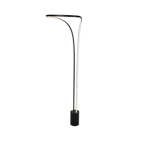 Cortina LED Floor Lamp in Matte Black (78|AC7589BK)