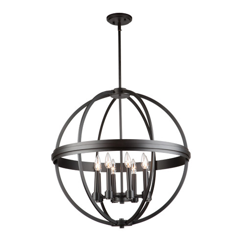 Roxbury Eight Light Chandelier in Oil Rubbed Bronze (78|AC10698OB)