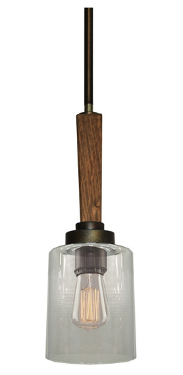 Legno Rustico One Light Pendant in Burnished Brass (78|AC10141BB)