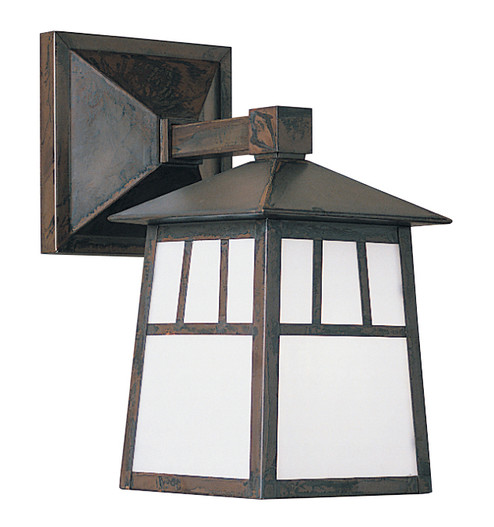 Raymond One Light Wall Mount in Rustic Brown (37|RB-10WCR-RB)