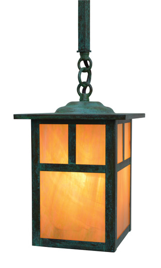 Mission One Light Pendant in Verdigris Patina (37|MSH-6TM-VP)