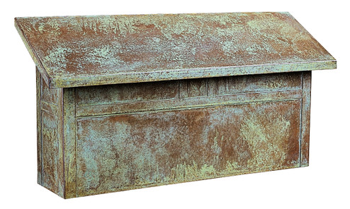 Mission Mail Box in Rustic Brown (37|MMBL-RB)