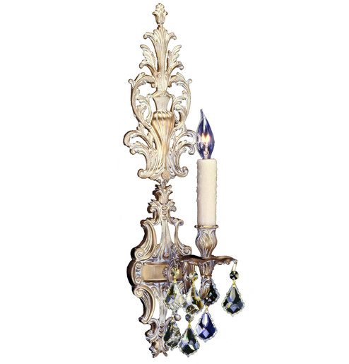 Wall Sconce One Light Wall Sconce in Silver (183|WS9484-ALN-08G-ST)