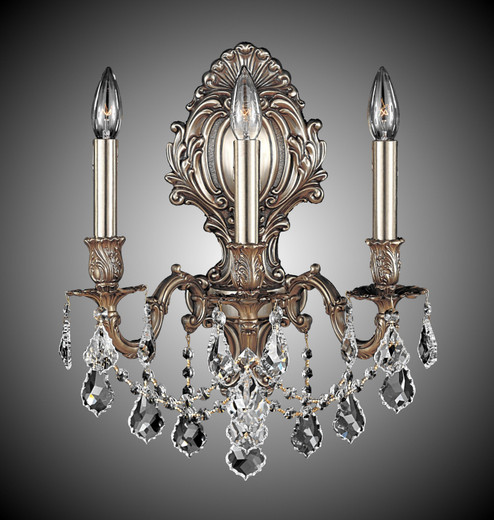 Wall Sconce Three Light Wall Sconce in Silver (183|WS9425-OTK-08G-PI)