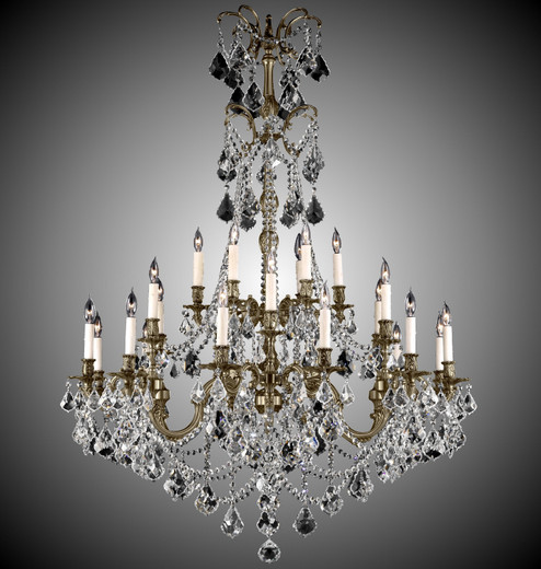 Sterling 32 Light Chandelier in Aged Bronze satin (183|CH9867-OTK-13S-ST)