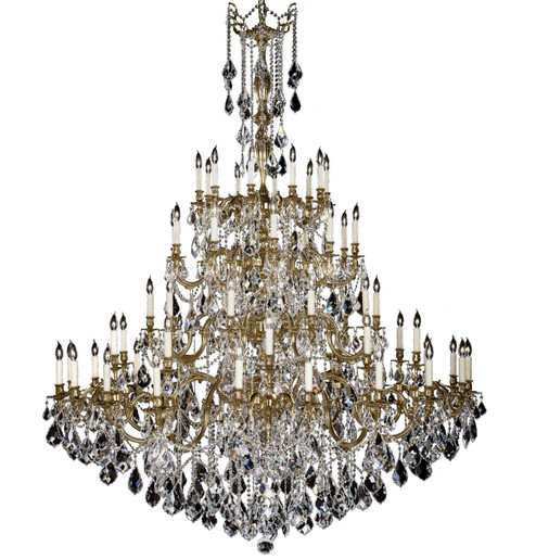 Elise 60 Light Chandelier in Antique Silver (183|CH9326-A-10G-ST)
