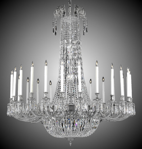 Finisterra 24 Light Chandelier in Antique Silver (183|CH2344-P-10G-PI)