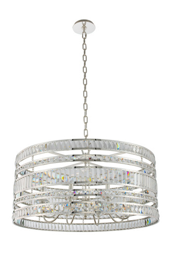Strato Eight Light Pendant in Polished Silver (238|037056-014-FR001)