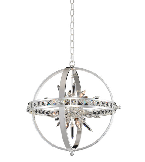 Angelo Six Light Pendant in Polished Silver (238|033650-014-FR001)