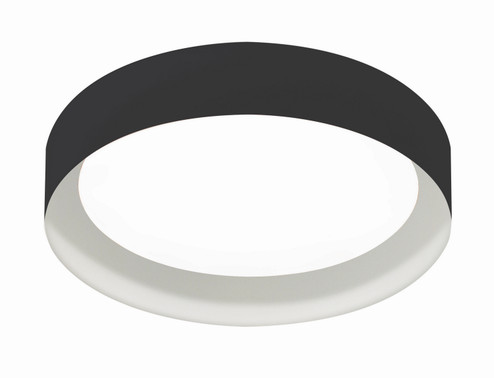 Reveal LED Flush Mount in Black and White (162|RVF162600L30D1BKWH)