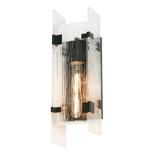 Pioneer One Light Wall Sconce in Black (162|PNRS0518MBBK)