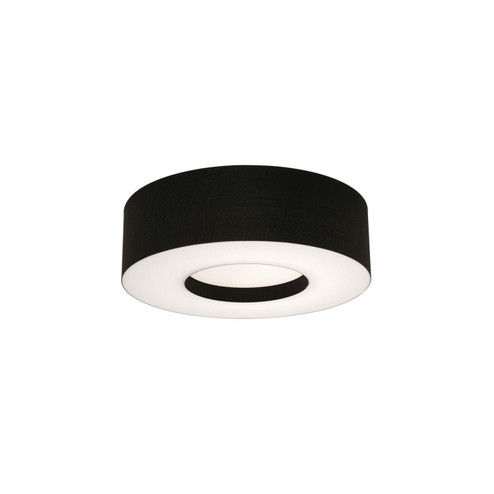 Montclair LED Flush Mount in Black (162|MCF1524LAJUD-BK)