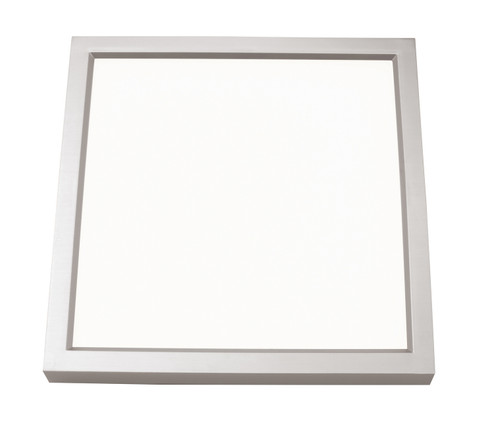 Edge Square LED Flush Mount in Satin Nickel (162|EGSF0407L30D1SN)