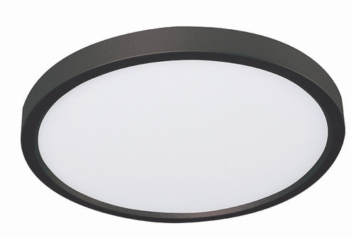 Edge Round LED Flush Mount in Black (162|EGRF08LAJD1BK)