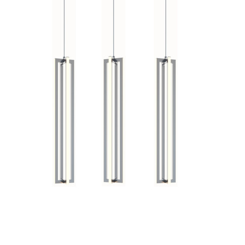 Cass LED Linear Pendant in Satin Nickel (162|CSSP24L30D1SNLNR3)