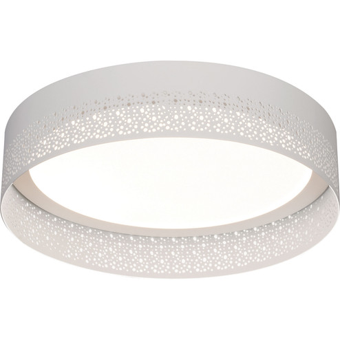 Ash LED Flush Mount in White (162|ASHF1214L30D2WH)