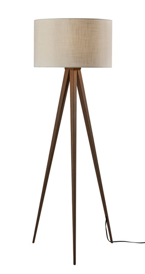 Director Floor Lamp in Metal W. Rosewood Veneer (262|6424-15)