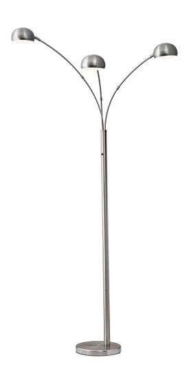 Domino Arc Lamp in Brushed Steel (262|5118-22)