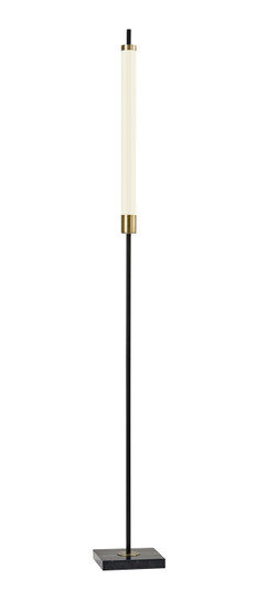 Piper LED Floor Lamp in Black Marble (262|4191-01)