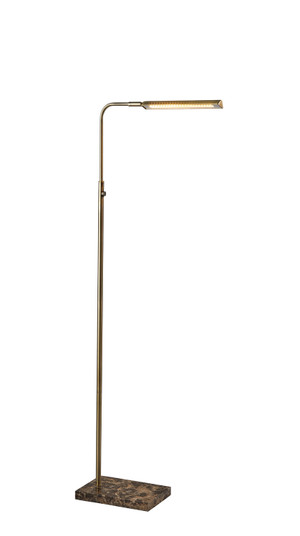 Reader LED Floor Lamp in Antique Brass (262|3558-21)