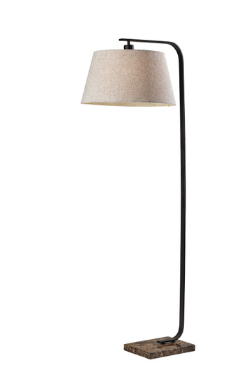 Bernard Floor Lamp in Black (262|3484-01)