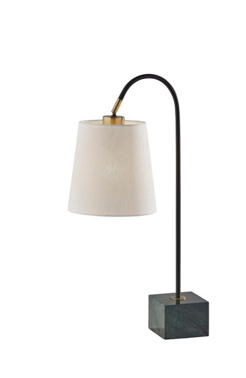 Hanover Table Lamp in Black W. Antique Brass Accent (262|3398-01)