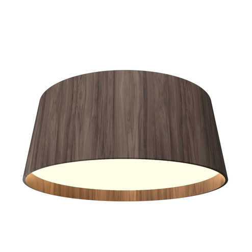 Conical LED Ceiling Mount in American Walnut (486|5098LED.18)