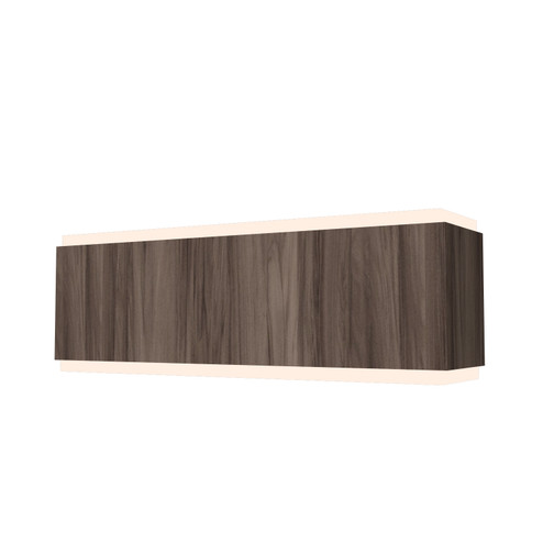 Clean Two Light Wall Lamp in American Walnut (486|407.18)