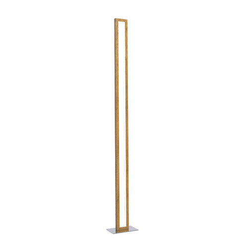 Frame LED Floor Lamp in Louro Freijo (486|3123LED.09)