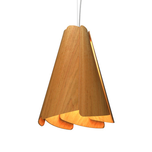 Fuchsia One Light Pendant in Louro Freijo (486|1363.09)