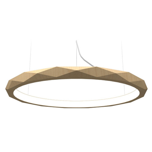 Facet LED Pendant in Maple (486|1354LED.34)