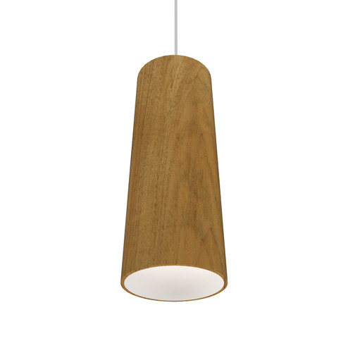Conical One Light Pendant in Louro Freijo (486|116.09)