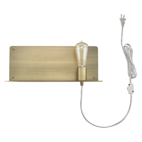 Arris One Light Wall Sconce in Aged Brass (106|TW40071AB)