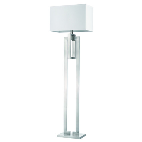 Precision One Light Floor Lamp in Brushed Nickel (106|TF7305)