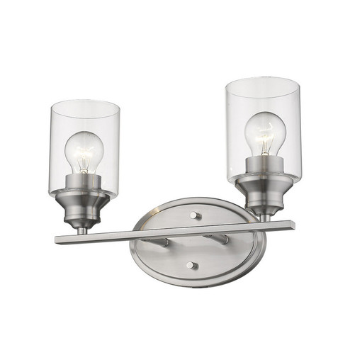 Gemma Two Light Vanity in Satin Nickel (106|IN41451SN)