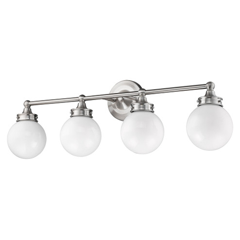 Fairfax Four Light Vanity in Satin nickel (106|IN41413SN)