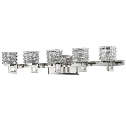 Coralie Five Light Wall Sconce in Polished Nickel (106|IN41317PN)