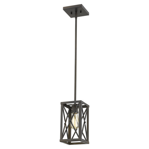 Brooklyn One Light Mini Pendant in Oil-Rubbed Bronze (106|IN21122ORB)