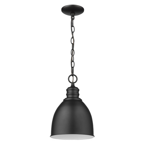 Colby One Light Pendant in Matte Black (106|IN11171BK)