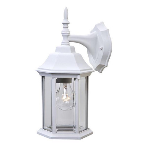Craftsman 2 One Light Wall Sconce in Textured White (106|5181TW)