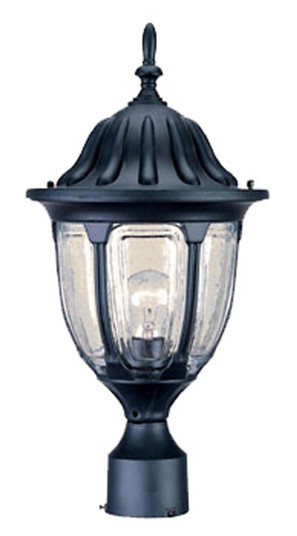 Suffolk One Light Post Mount in Matte Black (106|5067BK)