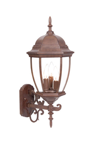 Wexford Three Light Wall Sconce in Burled Walnut (106|5013BW)