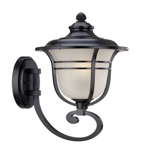 Montclair One Light Outdoor Wall Mount in Matte Black (106|3671BK)