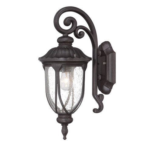 Laurens One Light Wall Sconce in Black Coral (106|2202BC)