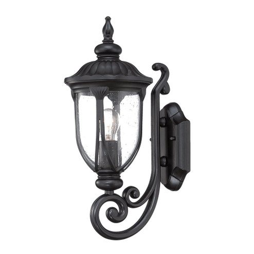 Laurens One Light Wall Sconce in Matte Black (106|2201BK)